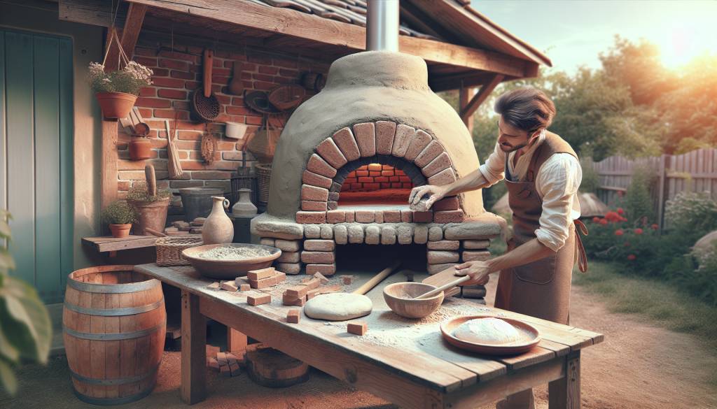 construire un four à pain artisanal à la maison